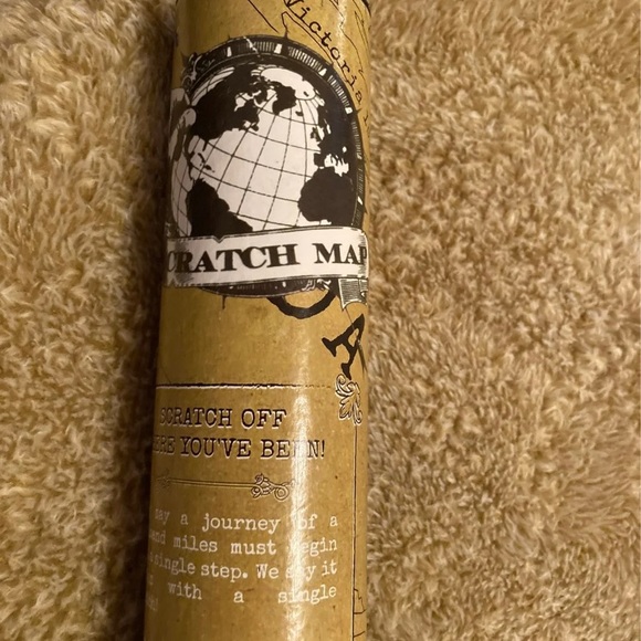 World Scratch Map - Picture 1 of 3